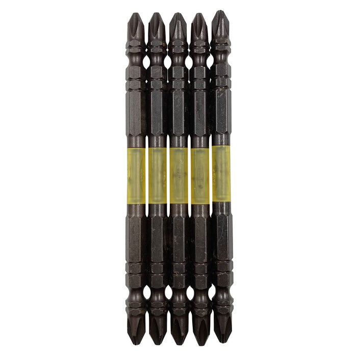 Anex Black Dragon 40V Tough Bit Double-Headed +2 x 110 Set of 5 Tools-Kiichin - The #1 Place for Japanese Goods in Your Hand!