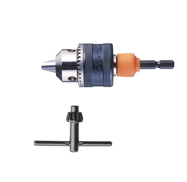 Anex Drill Chuck with Key 1.5-10mm Tool - AKL-250 Model-Kiichin - The #1 Place for Japanese Goods in Your Hand!