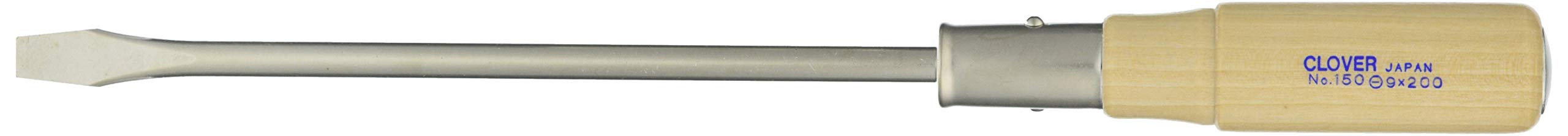 Anex 9X200 No.150 Penetrating Anex Screwdriver with Wooden Handle-Kiichin - The #1 Place for Japanese Goods in Your Hand!