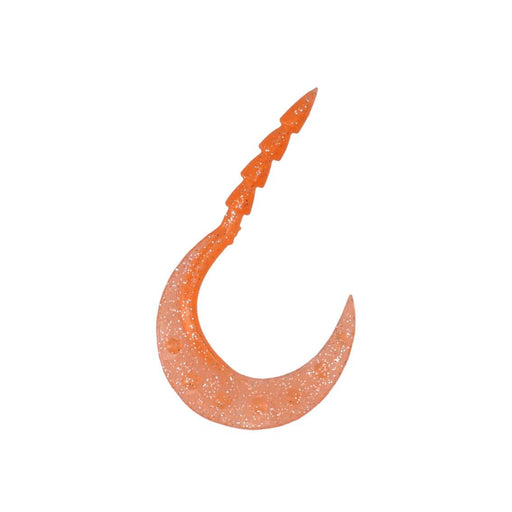 Daiwa Tairaba Necktie Worm 3.6In Kouga Orange Turbo Single Curly-Kiichin - The #1 Place for Japanese Goods in Your Hand!