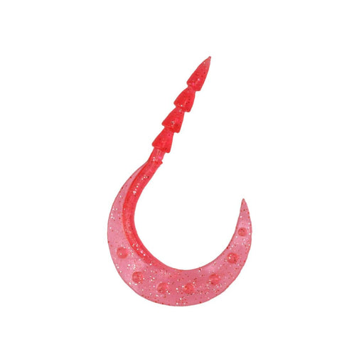 Daiwa Tairaba Necktie Kouga Worm Tamakami Turbo 3.6in Curly Red-Kiichin - The #1 Place for Japanese Goods in Your Hand!