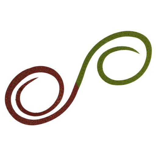 Daiwa Tairaba Necktie Red Fang 3D Twin Curly Glitter Green-Kiichin - The #1 Place for Japanese Goods in Your Hand!