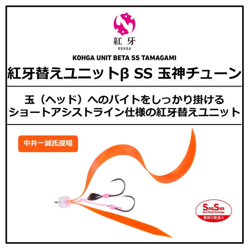 Daiwa Tairaba Red Fang Replacement Unit Tamakami Tune Red Zebra-Kiichin - The #1 Place for Japanese Goods in Your Hand!