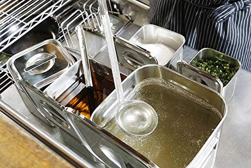 Ebm Molybdenum Square Kitchen Pot with Scale 10.5cm - Durable Cookware-Kiichin - The #1 Place for Japanese Goods in Your Hand!