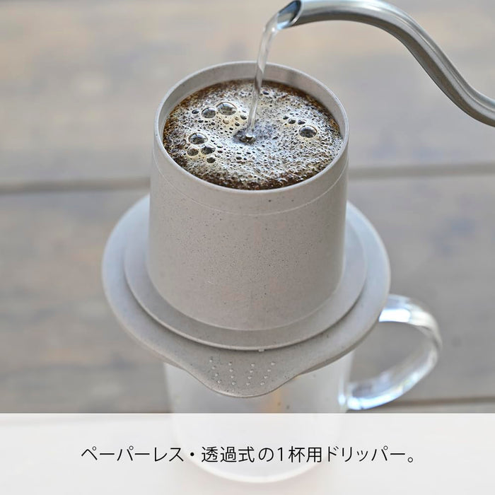 Hario Baton Series Cafe Dripper Single Cup Stainless Steel Mesh Japan Made