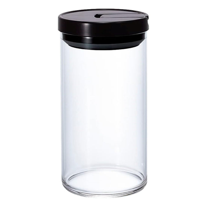 Harry Hario Large Black Coffee Canister Mcnr 300 B Airtight Storage Jar
