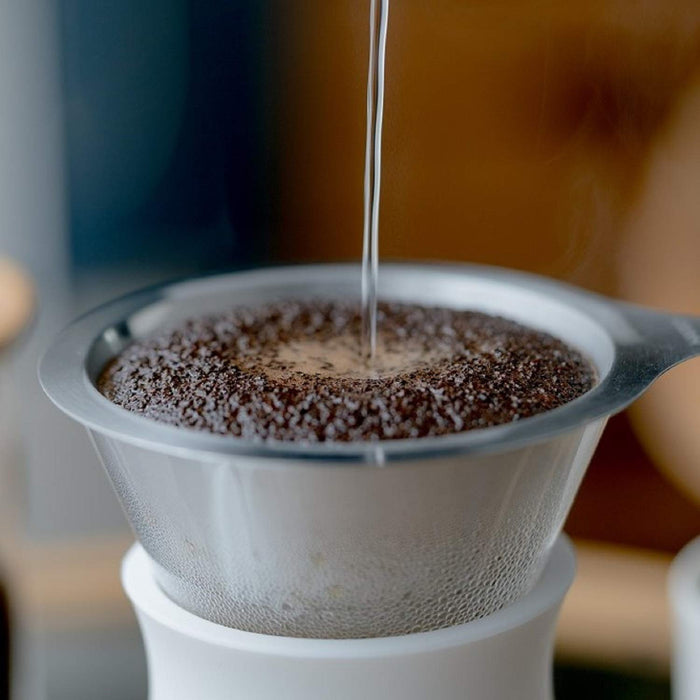 Harry Coffee Maker 400ml White with Dripper and Decanter Set