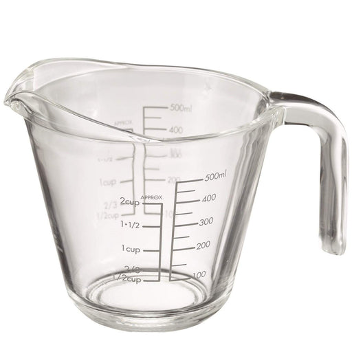 Hario 500ml Measuring Cup Gray MJP-500-Gr Japan-made Practical Capacity-Kiichin - The #1 Place for Japanese Goods in Your Hand!