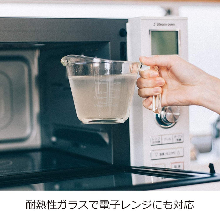 Hario 500ml Measuring Cup Gray MJP-500-Gr Japan-made Practical Capacity-Kiichin - The #1 Place for Japanese Goods in Your Hand!