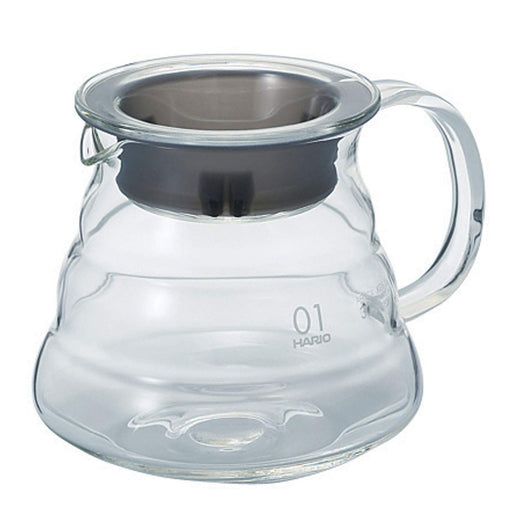 Harry Heat Resistant Glass Coffee Server with Lid & Handle 360ml-Kiichin - The #1 Place for Japanese Goods in Your Hand!