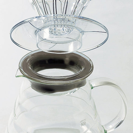 Harry Heat Resistant Glass Coffee Server with Lid & Handle 360ml-Kiichin - The #1 Place for Japanese Goods in Your Hand!