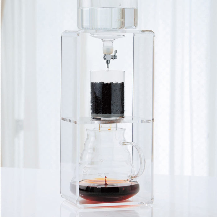 Hario Cold Brew Coffee Dripper Clear 2-6 Cups Model Wdcr-6