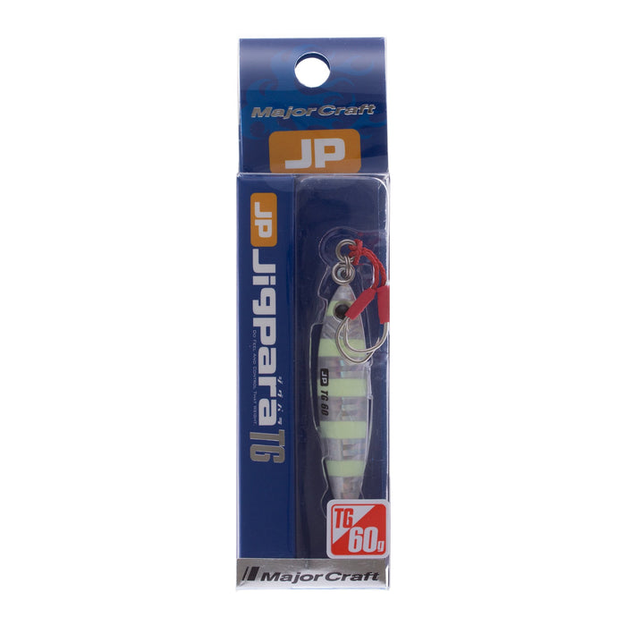 Major Craft Jigpara Metal Jig 60g Zebra Glow JPTG-60#7-Kiichin - The #1 Place for Japanese Goods in Your Hand!