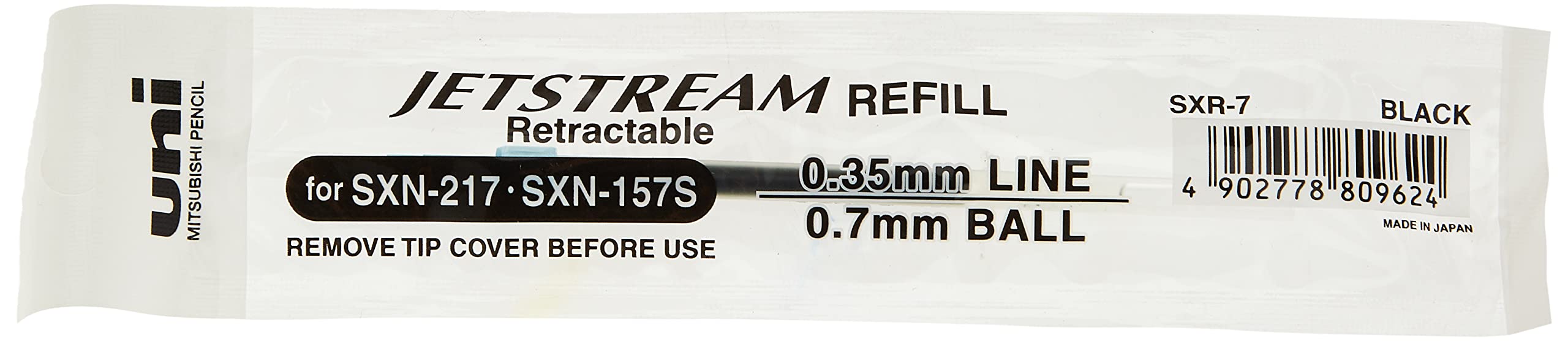 Mitsubishi Pencil Oil-Based Black Ballpoint Pen with SXR-7 Refill - Pack of 24-Kiichin - The #1 Place for Japanese Goods in Your Hand!