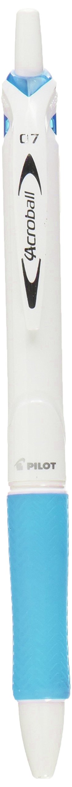 Pilot Acroball 150 Fine Point Knock Ballpoint Pen White with Blue Body-Kiichin - The #1 Place for Japanese Goods in Your Hand!