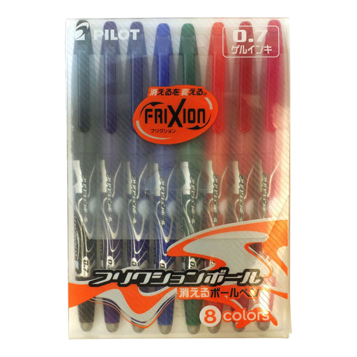 Pilot Frixion Ball Lfb-160F-8C 8-Color Ballpoint Pen Set-Kiichin - The #1 Place for Japanese Goods in Your Hand!