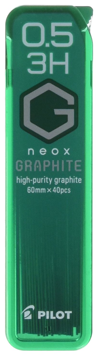 Pilot Neox Graphite 0.5mm 3H Mechanical Pencil Lead 40 Pieces-Kiichin - The #1 Place for Japanese Goods in Your Hand!