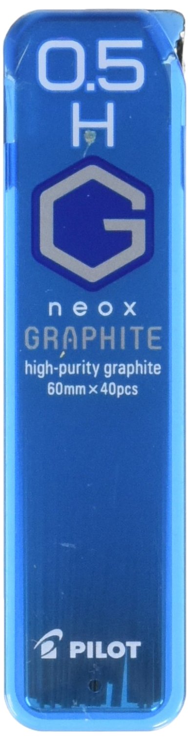 Pilot Neox Graphite Mechanical Pencil Lead 0.5mm H 40 Pieces-Kiichin - The #1 Place for Japanese Goods in Your Hand!