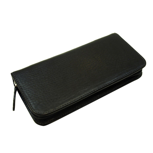 Pilot PSPC01B High-Quality Black Round Zipper Pen Case Ensemble-Kiichin - The #1 Place for Japanese Goods in Your Hand!