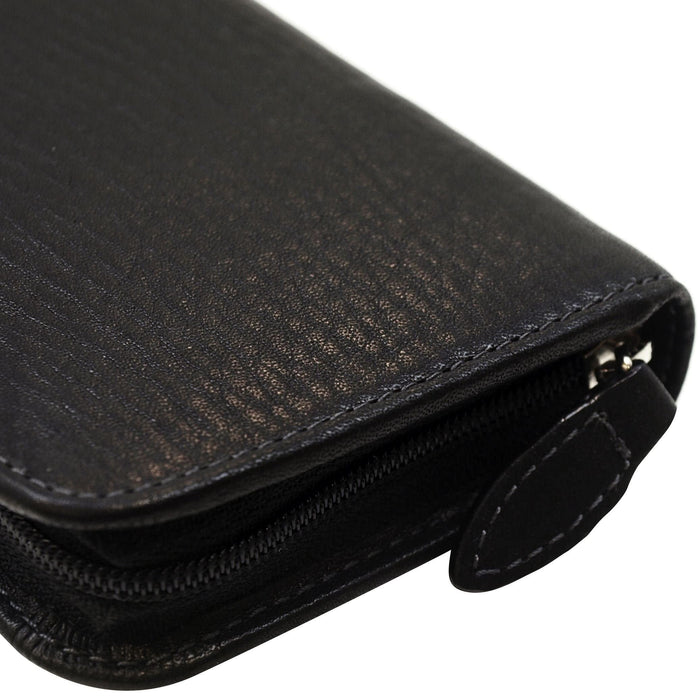 Pilot PSPC01B High-Quality Black Round Zipper Pen Case Ensemble-Kiichin - The #1 Place for Japanese Goods in Your Hand!