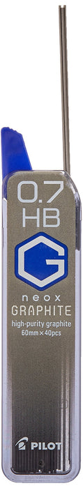 Pilot HB Neox Graphite Sharp Refill 0.7mm Size Pack of 40 Pieces-Kiichin - The #1 Place for Japanese Goods in Your Hand!