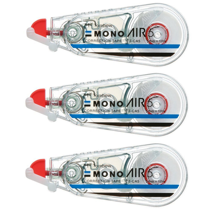 Tombow Mono Air Correction Tape 5mm Pack of 3 Pencil Design KPB-325-Kiichin - The #1 Place for Japanese Goods in Your Hand!