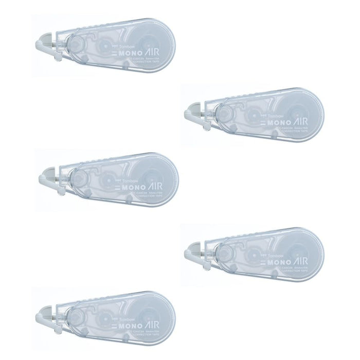 Tombow Mono Air Pencil Correction Tape 5mm Width Sheer White 5 Pieces-Kiichin - The #1 Place for Japanese Goods in Your Hand!
