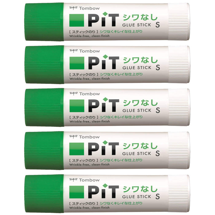Tombow Wrinkleless Pit Glue Stick Pencil - Pack of 5 HCA-518 Model-Kiichin - The #1 Place for Japanese Goods in Your Hand!
