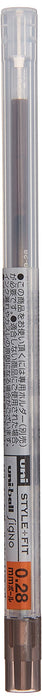 Mitsubishi Pencil Uni Gel Ballpoint Pen Refill 0.28mm Brown Black Style Fit-Kiichin - The #1 Place for Japanese Goods in Your Hand!
