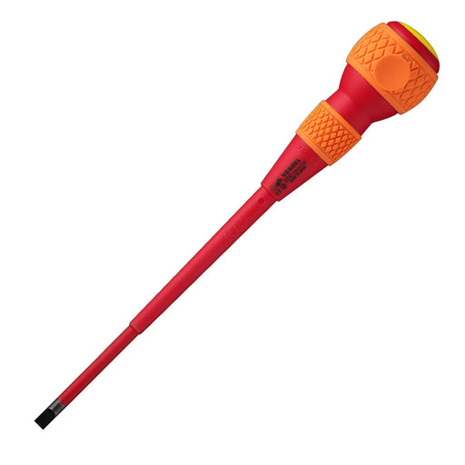 Vessel Electric Shock Resistant Insulated Screwdriver 6X1.0X150 Vde Certified-Kiichin - The #1 Place for Japanese Goods in Your Hand!