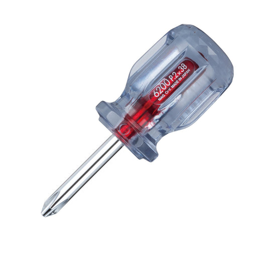 Vessel Crystalline Stubby Type Driver +2x38 6200 Vessel Brand Product-Kiichin - The #1 Place for Japanese Goods in Your Hand!