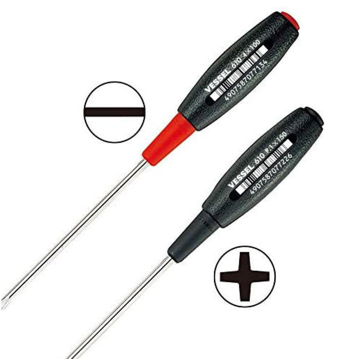 Vessel Cushion Grip Driver 610 Vessel Thin Shaft 4x150 Type-Kiichin - The #1 Place for Japanese Goods in Your Hand!