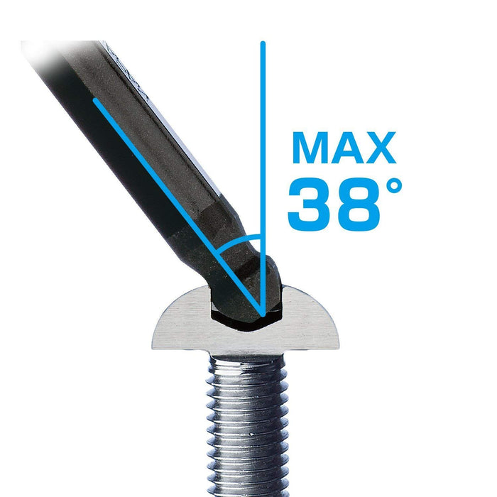 Vessel Hexagonal L-Type Wrench 2.5mm - 8900Bp Rainball Bar - Compact Design-Kiichin - The #1 Place for Japanese Goods in Your Hand!