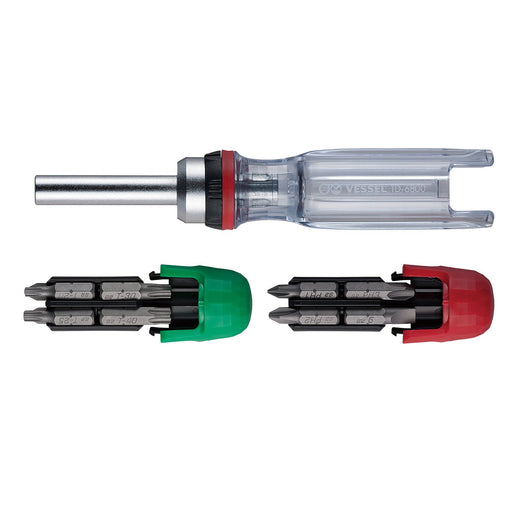 Vessel Ratchet Driver TD-6816MG with 16 Bits - Professional Hand Tool-Kiichin - The #1 Place for Japanese Goods in Your Hand!