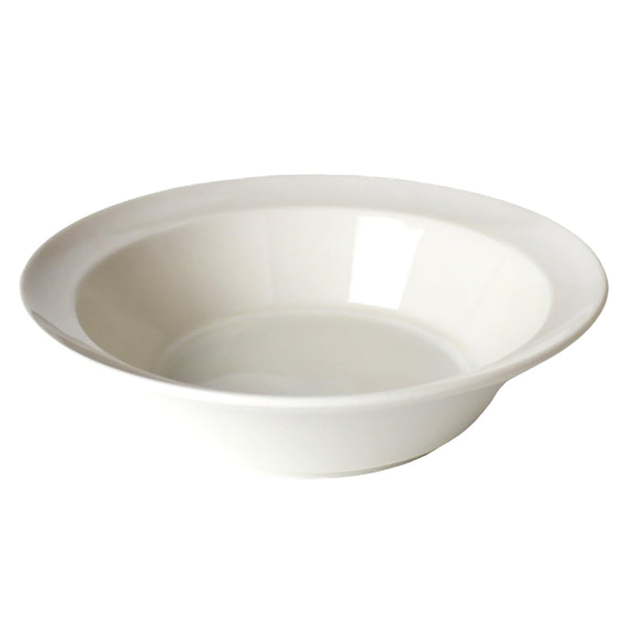 Yamakasyoten Oda Pottery Easy-Scoop Stew Bowl 16x4cm Ivory Mino Ware-Kiichin - The #1 Place for Japanese Goods in Your Hand!