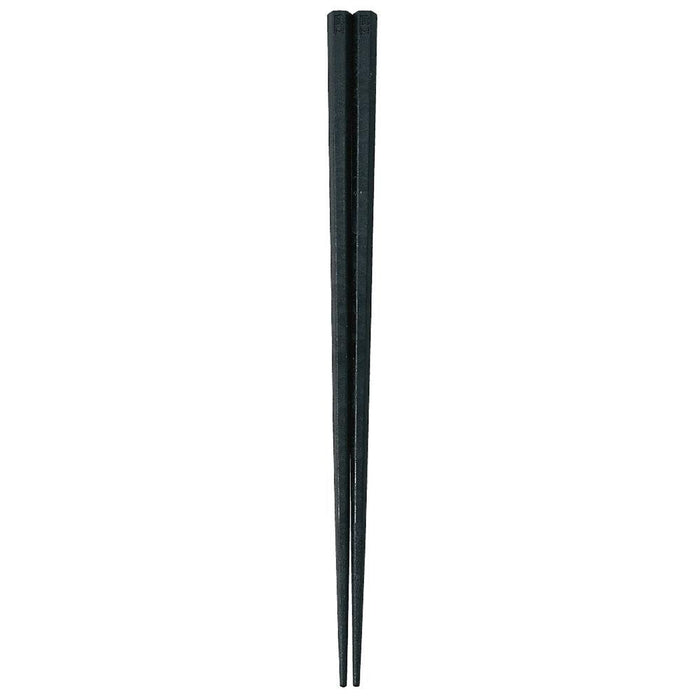 Akebono Japan 24Cm Black Hexagonal Antibacterial Chopsticks-Kiichin - The #1 Place for Japanese Goods in Your Hand!