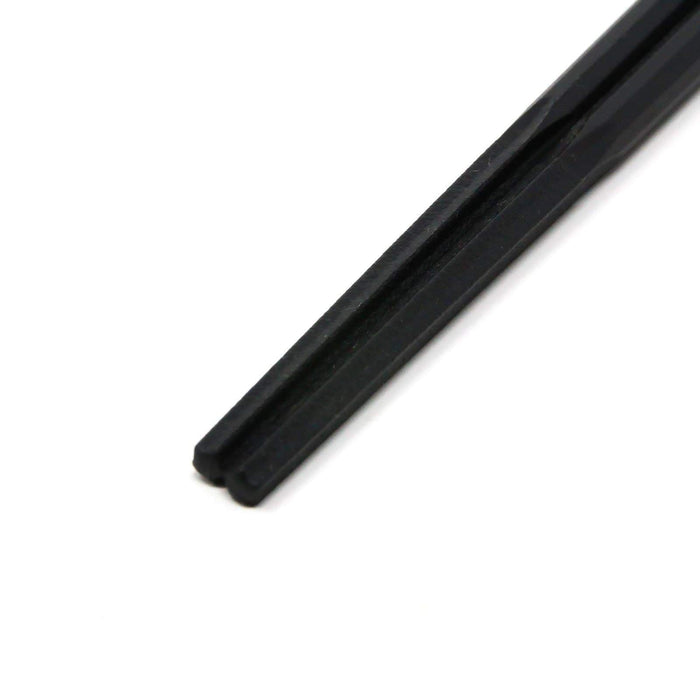 Akebono 24Cm Decagonal Non-Slip Japanese Noodle Chopsticks - Black-Kiichin - The #1 Place for Japanese Goods in Your Hand!