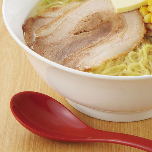 Akebono Multi Use Renge Spoon Red - Large Versatile Kitchen Utensil for Various Cooking Needs-Kiichin - The #1 Place for Japanese Goods in Your Hand!