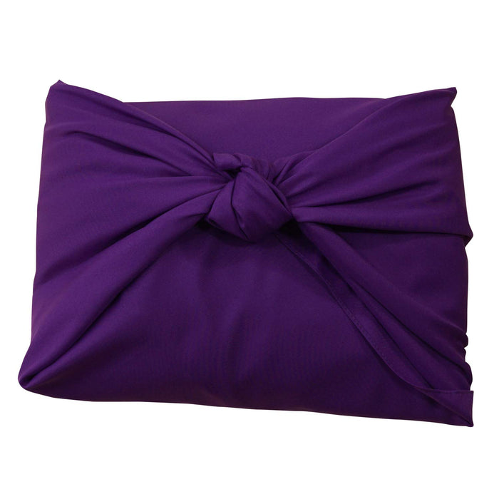 Awawa Furoshiki Japan Large Size 100Cm G Purple Plain-Kiichin - The #1 Place for Japanese Goods in Your Hand!