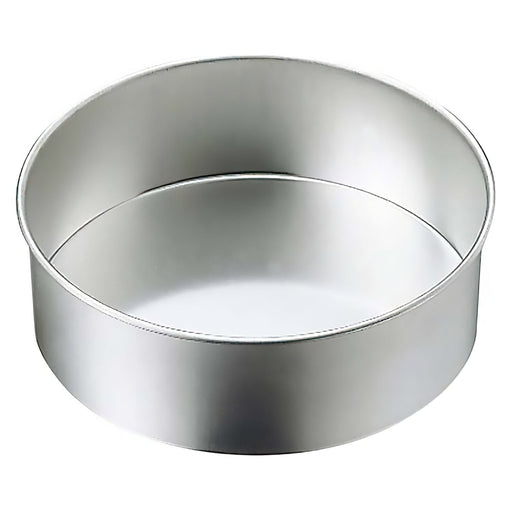 Ebm Alloy Steel Round Cake Pan - 27cm Durable and Versatile Baking Essential-Kiichin - The #1 Place for Japanese Goods in Your Hand!