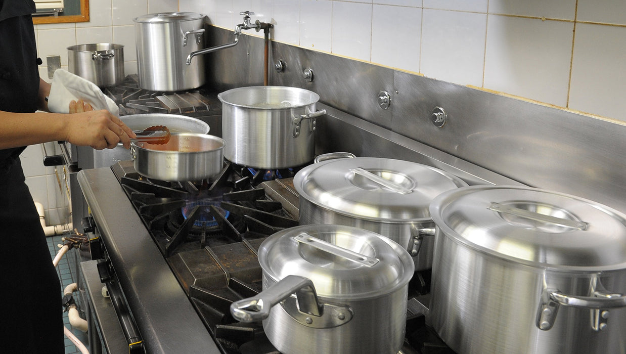 Ebm 15cm Alum Chef Pot w/Scale-Kiichin - The #1 Place for Japanese Goods in Your Hand!