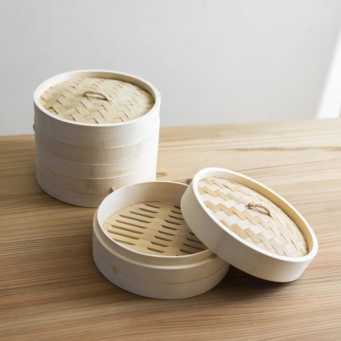 Bamboo Steamer 15cm - Enhance Your Cooking Experience-Kiichin - The #1 Place for Japanese Goods in Your Hand!
