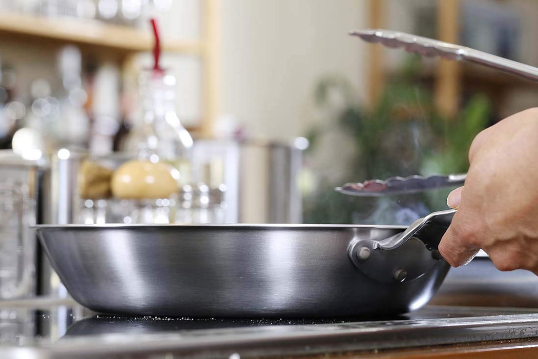 Ebm Double Clad Frying Pan 24cm-Kiichin - The #1 Place for Japanese Goods in Your Hand!