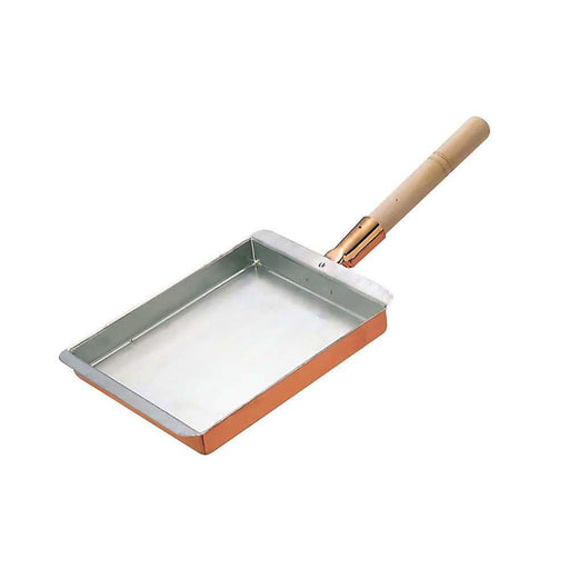 Ebm Copper Tamagoyaki Pan - Kansai Style 15cm-Kiichin - The #1 Place for Japanese Goods in Your Hand!