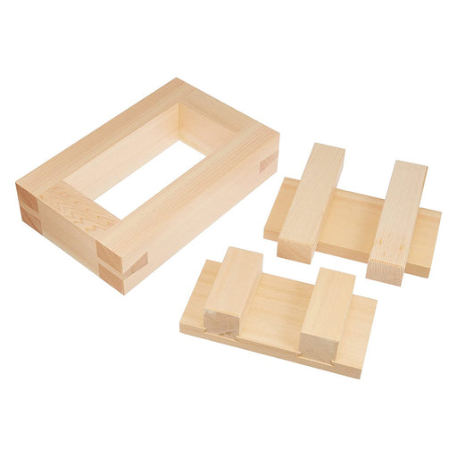 Ebm Hinoki Cypress Sushi Press - Wooden Sushi Mold for Perfect Sushi-Kiichin - The #1 Place for Japanese Goods in Your Hand!