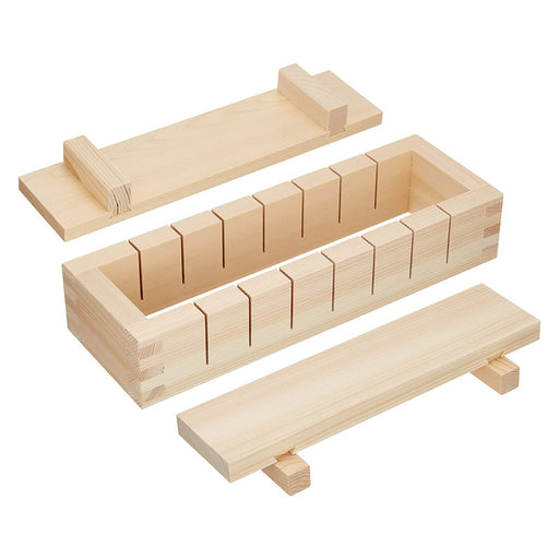 Ebm Hinoki Cypress Sushi Press - Wooden Sushi Mold for Perfect Sushi-Kiichin - The #1 Place for Japanese Goods in Your Hand!