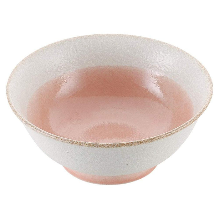 Ebm Porcelain Pink Glazed High Foot Bowl - 1230ml-Kiichin - The #1 Place for Japanese Goods in Your Hand!