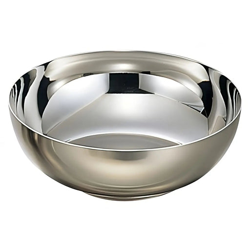 Ebm Stainless Steel Japanese Naengmyeon Bowl - Durable and Stylish-Kiichin - The #1 Place for Japanese Goods in Your Hand!