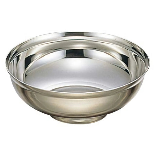 Stainless Steel Naengmyeon Bowl by Ebm - 203mm Step Design-Kiichin - The #1 Place for Japanese Goods in Your Hand!