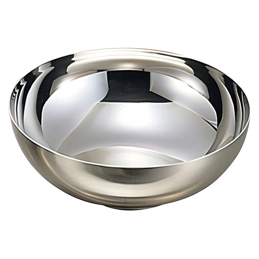 Ebm Stainless Steel Soup Bowl - Authentic Japanese Design for Korean Cuisine-Kiichin - The #1 Place for Japanese Goods in Your Hand!